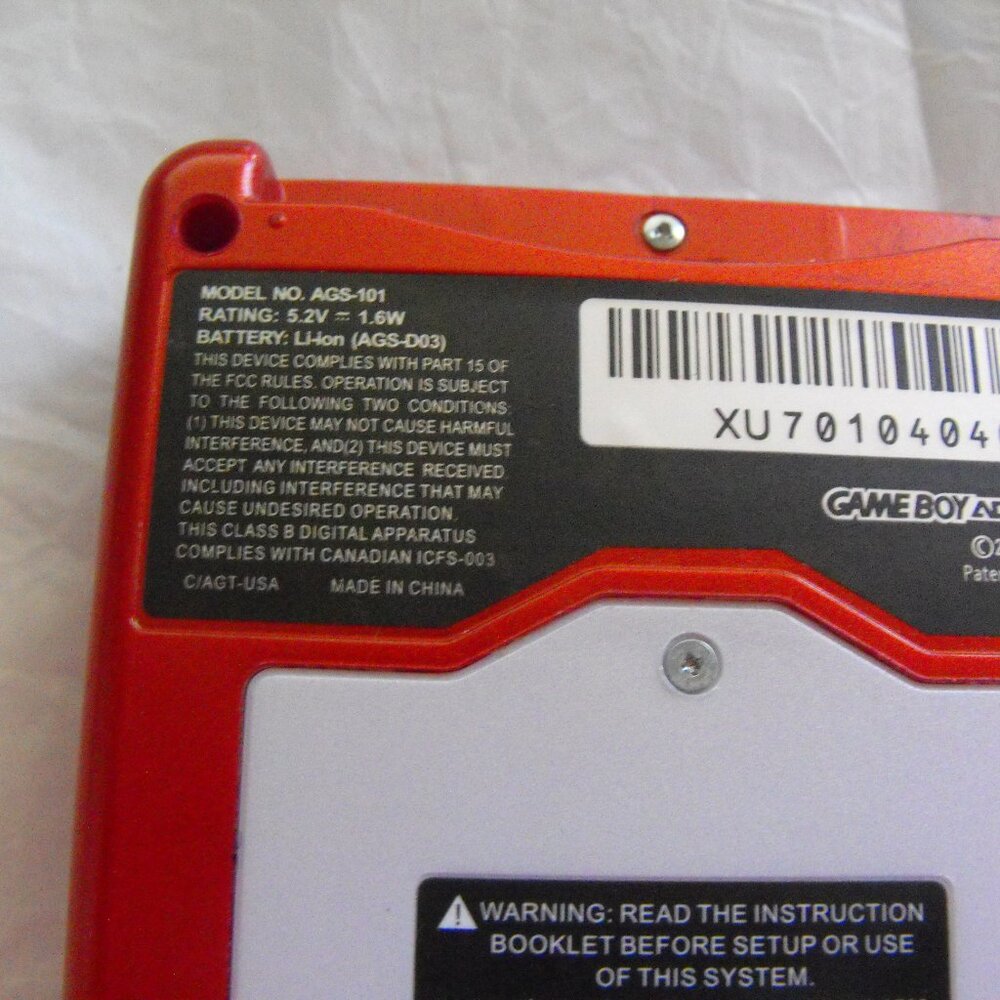 Nintendo Retro Gameboy Advance SP AGS - 101 - Picture 2 of 10